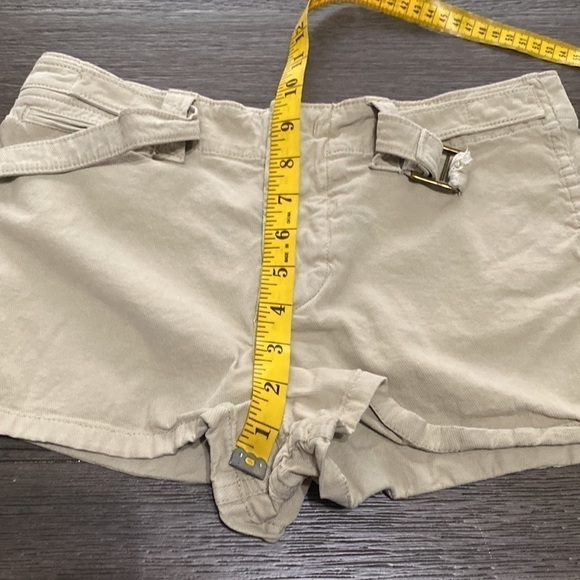 See by CHLOE | Tan Cotton Belted Shorts | Size 4 - Picture 11 of 13